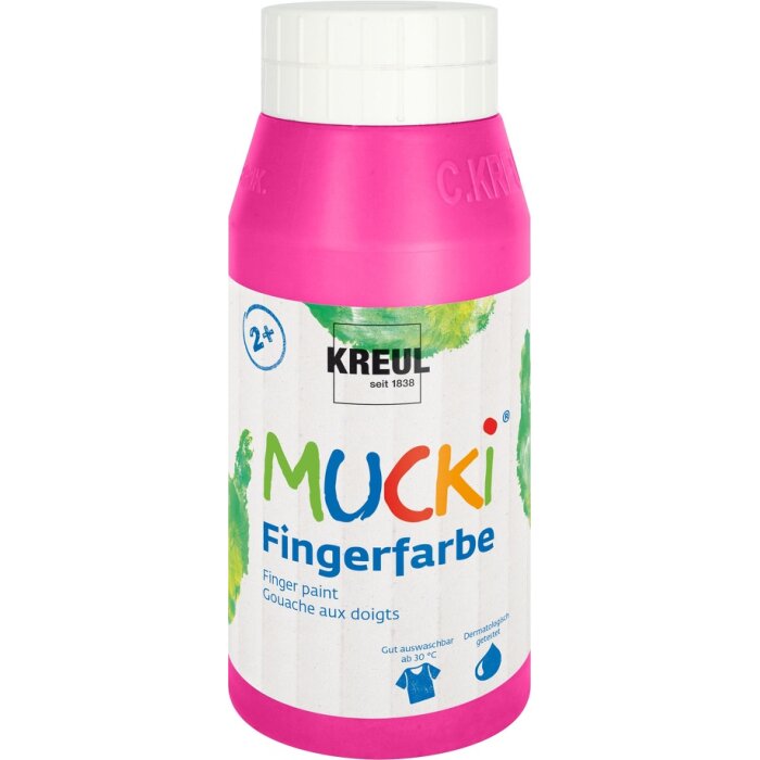 KREUL MUCKI Fingerfarbe Pink 750 ml