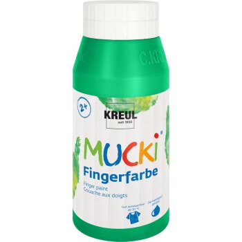 KREUL MUCKI Fingerfarbe Grün 750 ml