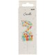 Folat Zahlenkerze 7 cm Cozy Sprinkles Zahl 2