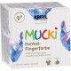 KREUL MUCKI prstová farba - trblietavá - 4-dielna sada - 150 ml