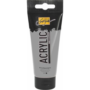 KREUL SOLO GOYA Acrylic Neutralgrau 100 ml Tube