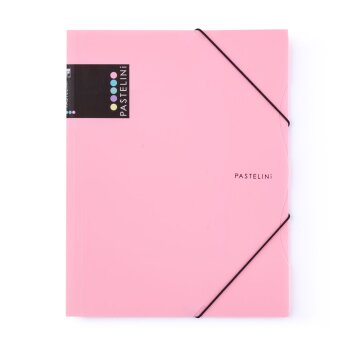 oxybag Dreiflügelmappe PP DIN A4 PASTELINI pink