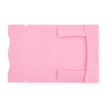 oxybag Dreiflügelmappe PP DIN A4 PASTELINI pink