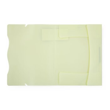 oxybag Dreiflügelmappe PP DIN A4 PASTELINI yellow