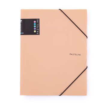 oxybag Dreiflügelmappe PP DIN A4 PASTELINI apricot