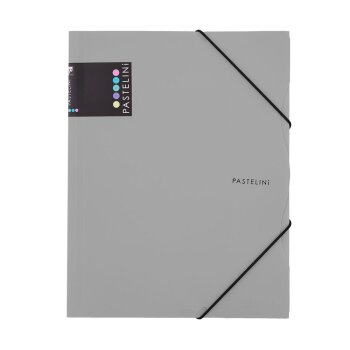 oxybag Dreiflügelmappe PP DIN A4 PASTELINI grey