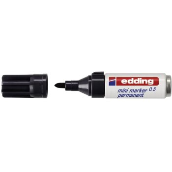 edding 0.5 Mini permanentný popisovač čierny...