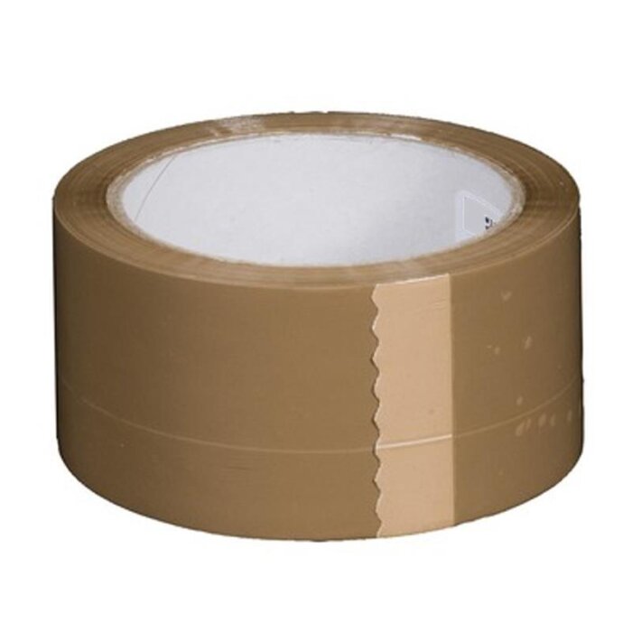 smartboxpro Verpackungsklebeband PP 66m 50mm braun