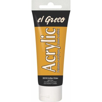 KREUL el Greco Acrylic Lichter Ocker 75 ml Tube