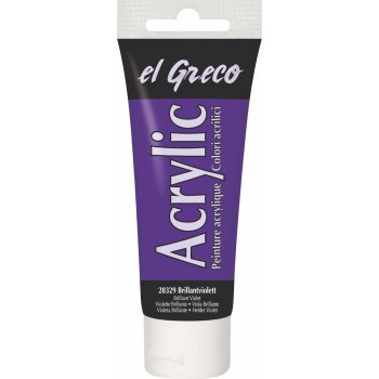 KREUL el Greco Acrylic Brillantviolett 75 ml Tube