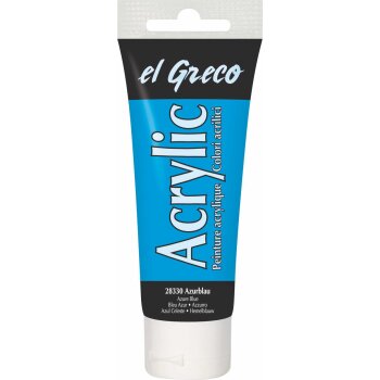 KREUL el Greco Acrylic Azurblau 75 ml Tube