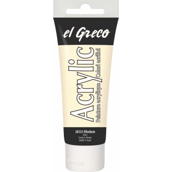 KREUL el Greco Acrylic Elfenbein 75 ml Tube