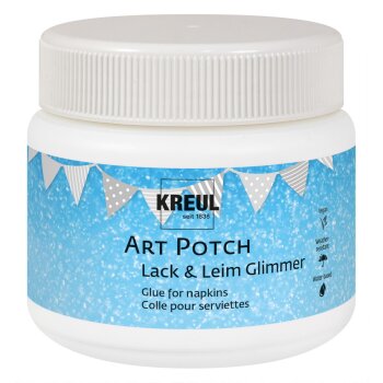 KREUL Art Potch lak a lepidlo - s trblietkami 159 g / 150 ml