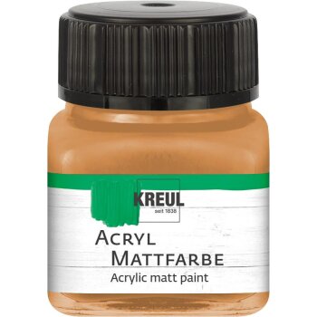 KREUL akrylová matná farba - okrová...