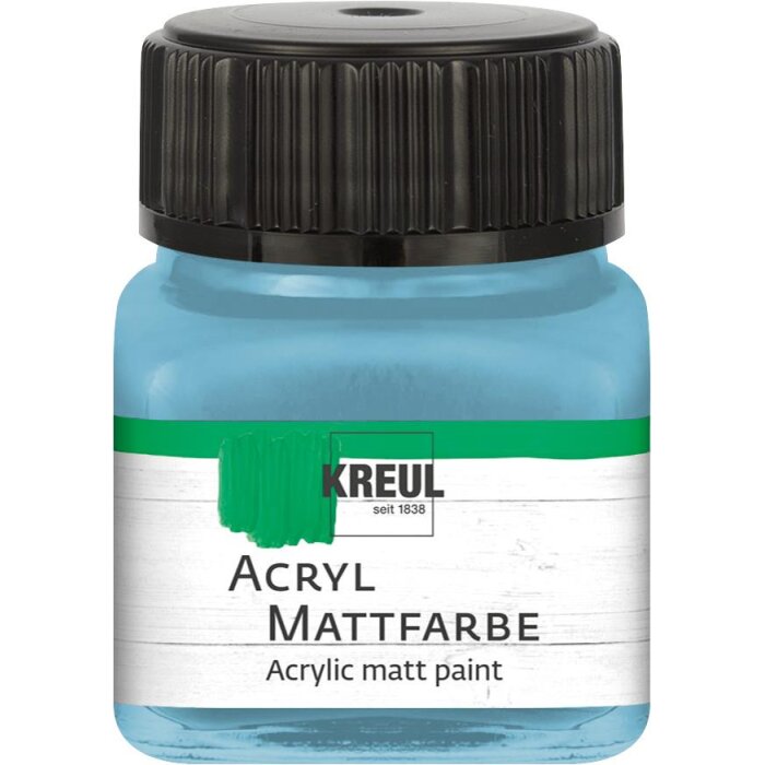 KREUL Acryl Mattfarbe Bayrischblau 20 ml