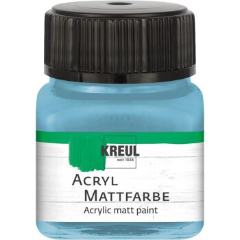 KREUL Acryl Mattfarbe Bayrischblau 20 ml