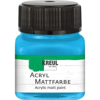 KREUL Acryl Mattfarbe Himmelblau 20 ml