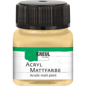 KREUL Acryl Mattfarbe Cappuccino 20 ml
