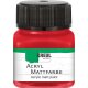 KREUL akrylová matná farba - tmavočervená - 20 ml