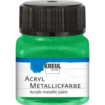 KREUL Acryl Metallicfarbe Grün 20 ml