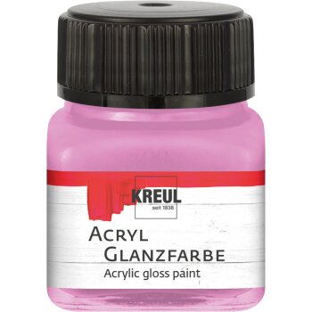 KREUL akrylová lesklá farba - ružová...