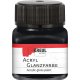 KREUL akrylová lesklá farba - čierna - 20 ml