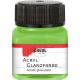 KREUL akrylová lesklá farba - lipovozelená - 20 ml