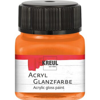 KREUL Acryl Glanzfarbe Orange 20 ml