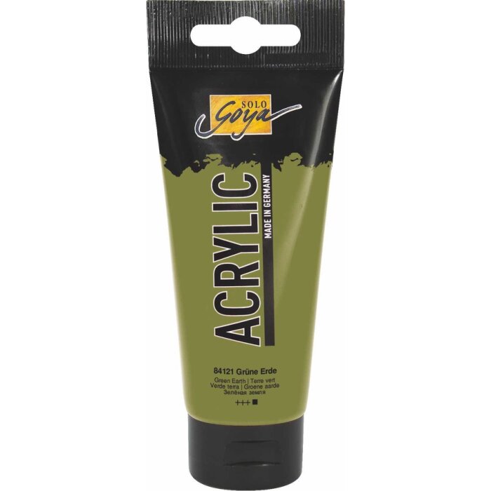 KREUL akrylová farba SOLO GOYA - 100 ml - v tube - zemitá zelená