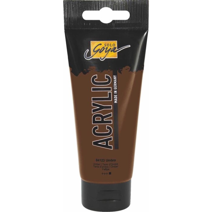KREUL akrylová farba SOLO GOYA - 100 ml - v tube - umbra