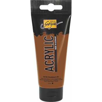 KREUL SOLO GOYA Acrylic Oxydbraun dunkel 100 ml Tube
