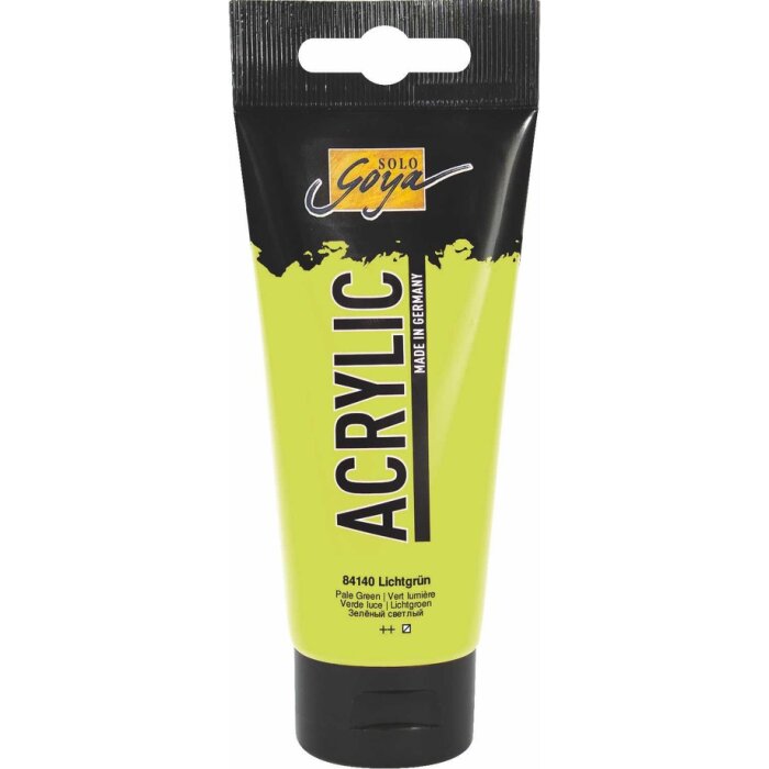 KREUL akrylová farba SOLO GOYA - 100 ml - v tube - svetlozelená