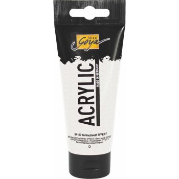 KREUL SOLO GOYA Acrylic Effekt Perlmuttweiß 100 ml...
