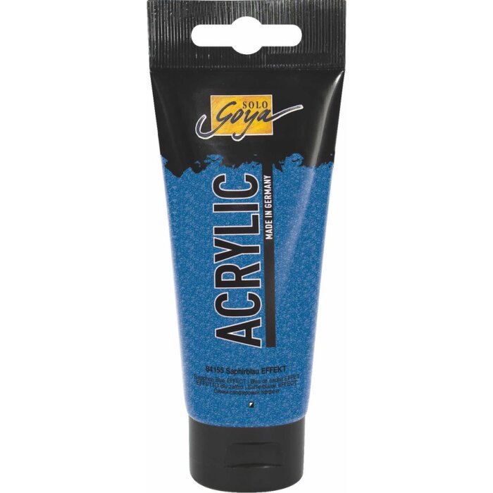 KREUL SOLO GOYA Acrylic Effekt Saphirblau 100 ml Tube