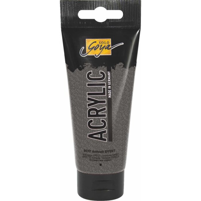 KREUL SOLO GOYA Acrylic Effekt Anthrazit 100 ml Tube