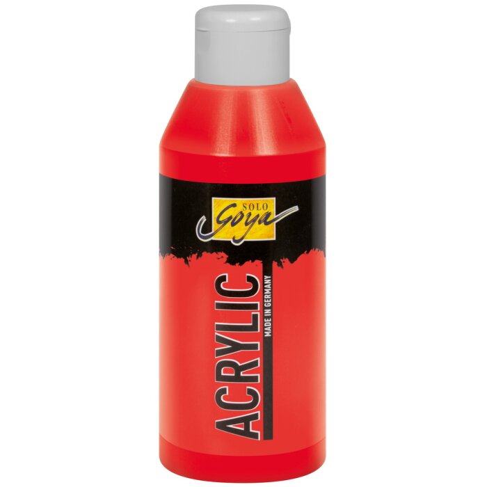 KREUL akrylová farba SOLO GOYA - 250 ml - rumelkovočervená