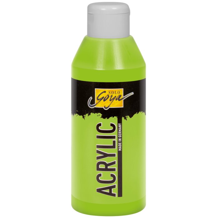 KREUL akrylová farba SOLO GOYA - 250 ml - žltozelená