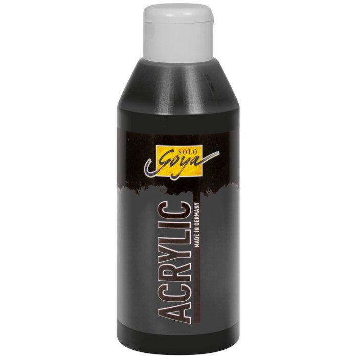 KREUL akrylová farba SOLO GOYA - 250 ml - čierna