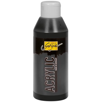 KREUL SOLO GOYA Acrylic Schwarz 250 ml