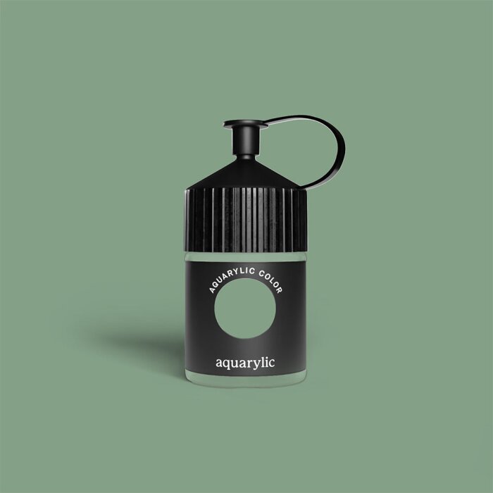 Aquarylic Color 120 ml Malachitgrau – Hochpigmentierte, innovative Künstlerfarbe