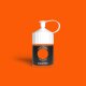 aquarylic Acrylfarbe 120ml Orange – Künstlerqualität
