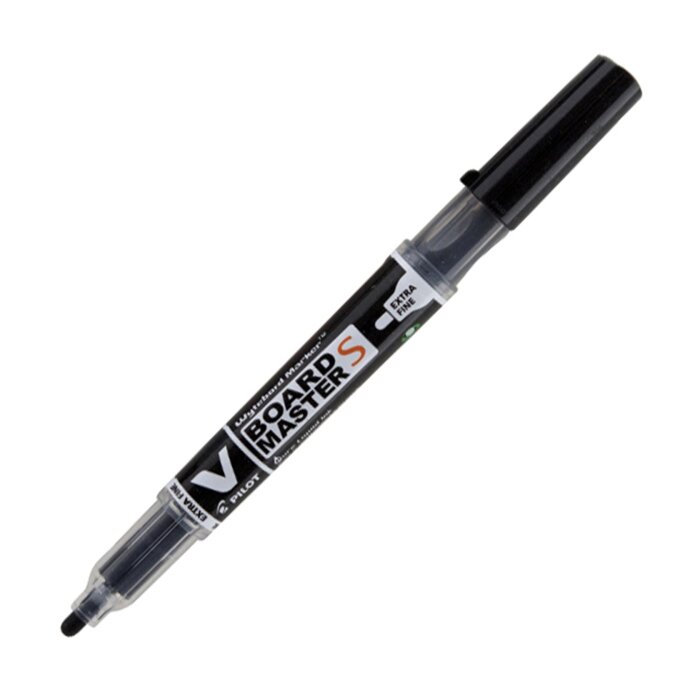 PILOT Whiteboard-Marker V BOARD MASTER S, Rundspitze 1,3 mm, schwarz