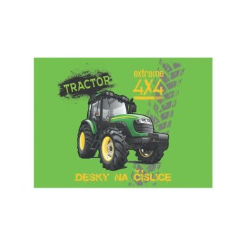 oxybag doska na číslice - traktor