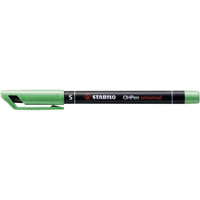 STABILO OHPen universal - fóliové pero - permanentné - veľmi jemný hrot - samostatné - zelené