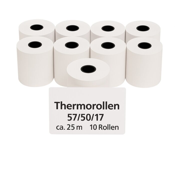 KRPA Thermorollen 57/50/17 25 m 10 Rollen