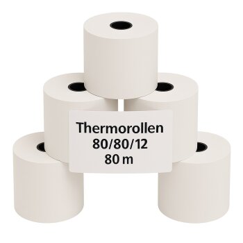 KRPA Thermorollen 80/80/12 80m 5 Rollen