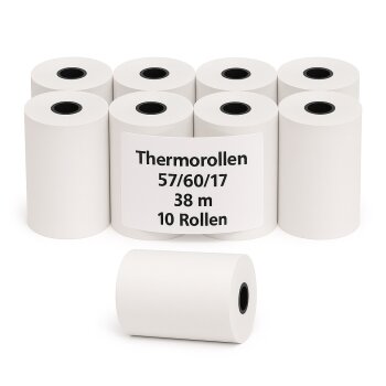 KRPA Thermorollen 57/60/17 38m 10 Rollen