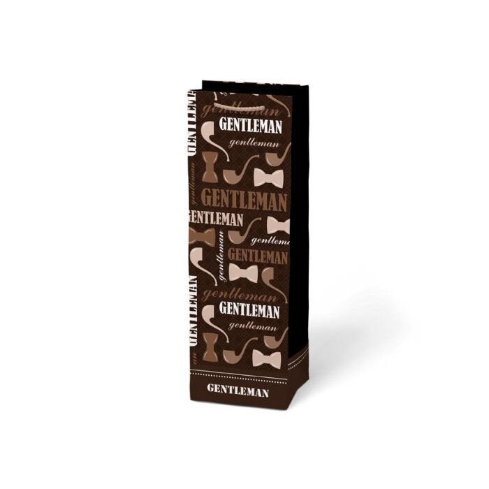 MFP darčeková taška na fľašu 120 × 360 × 100 mm Gentleman