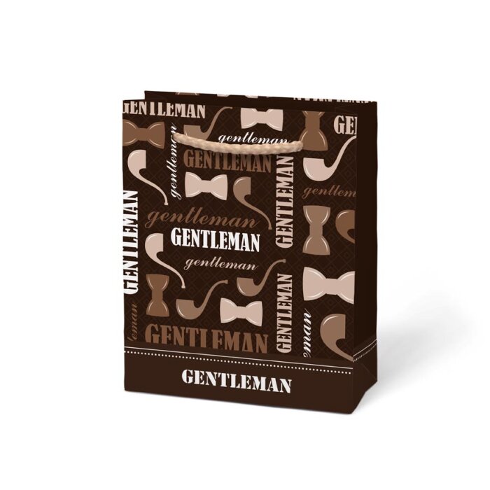 MFP darčeková taška 110 × 135 × 65 mm Gentleman