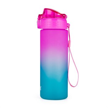 oxybag Trinkflasche 600 ml OXY CLICK OMBRE blue-pink